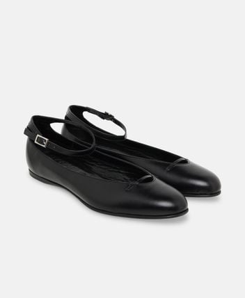 Ballerina flat with straps Margot