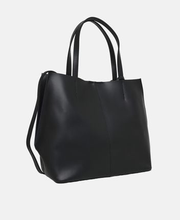 Leather shopper