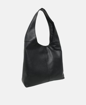 Leather shopper
