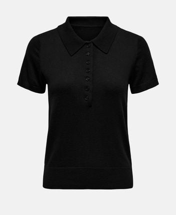 Knitted polo shirt Onlcathrine