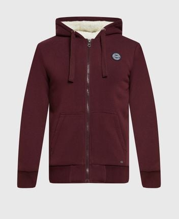 Hooded sweat jacket