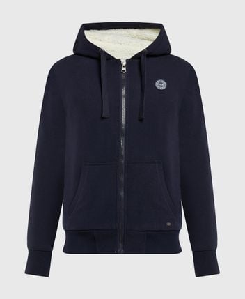 Hooded sweat jacket