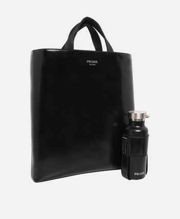 Leather shopper