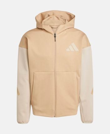 Hooded sweat jacket
