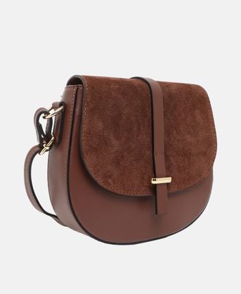 Leather cross body bag Corsalone