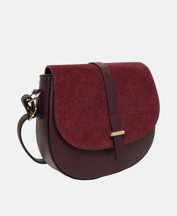 Leather cross body bag Corsalone