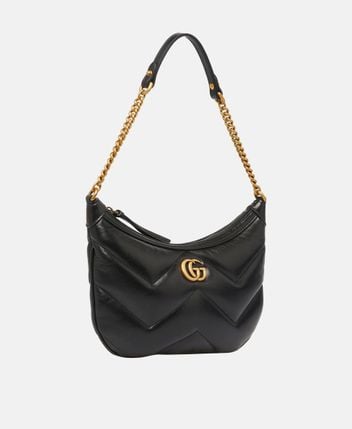 Leather shoulder bag