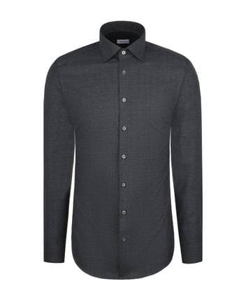 Long-sleeved shirt - slim fit