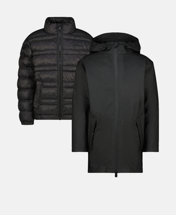 Double-layered coat