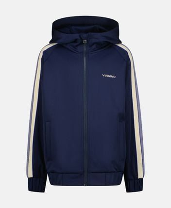 Hooded sweat jacket