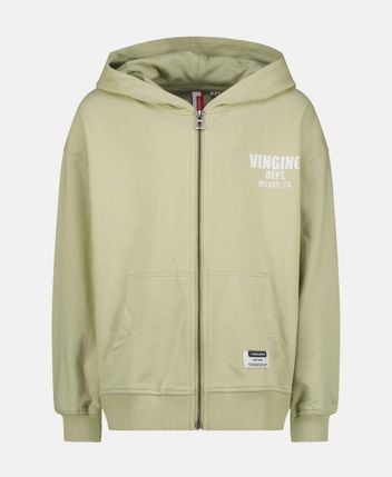 Hooded sweat jacket
