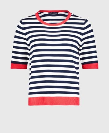 Short-sleeved pullover