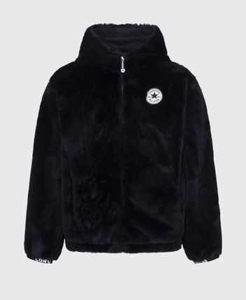 Faux fur jacket