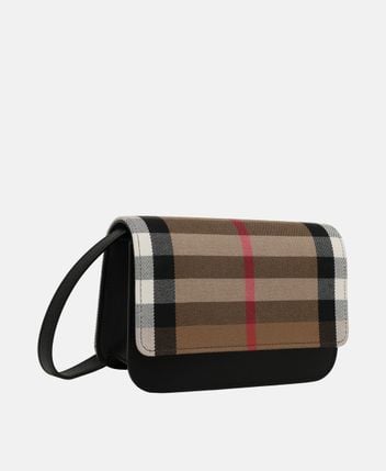 Leather cross body bag Madison