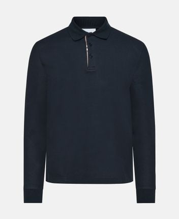 Long-sleeved polo shirt