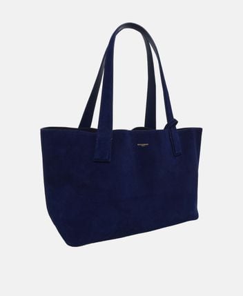 Leather shopper