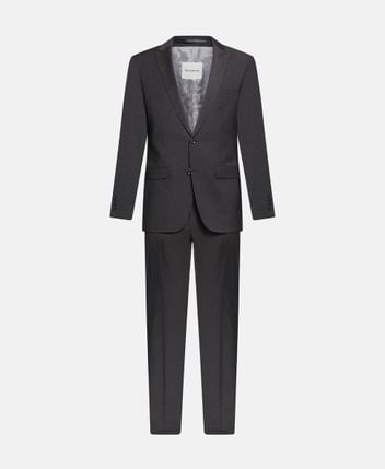 Wool-blend suit