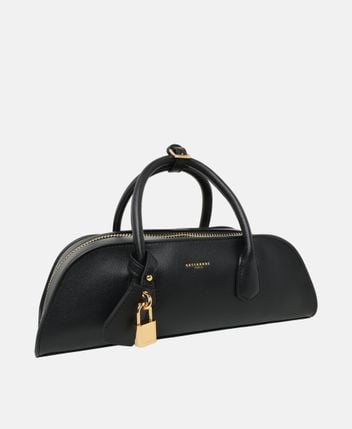 Leather Top Handle bag Cassia
