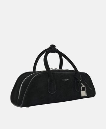 Leather handbag Tetra