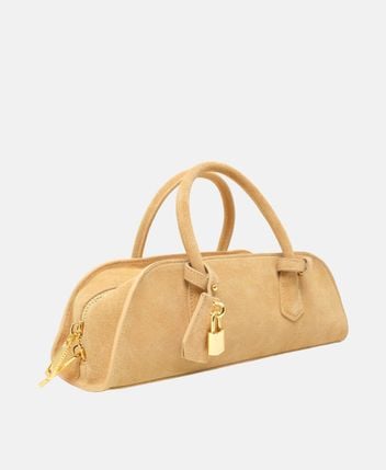 Leather handbag Tetra