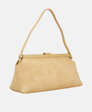 Leather shoulder bag