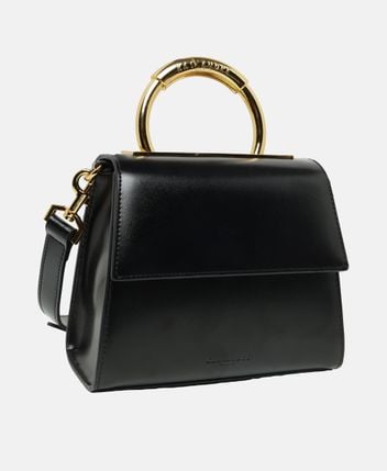 Leather handbag Gaia Mini