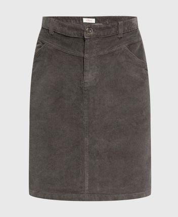 Corduroy skirt
