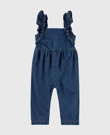 Denim dungarees