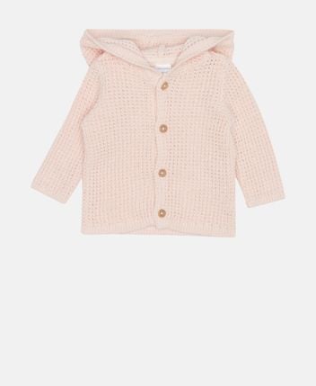 Hooded cardigan