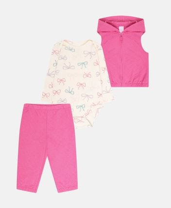 Body, jacket and trousers set