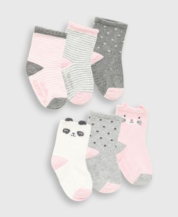 Socks, pack of 6