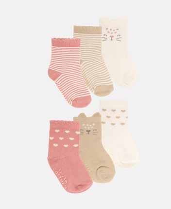 Socks, pack of 6