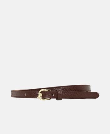 Leather belt