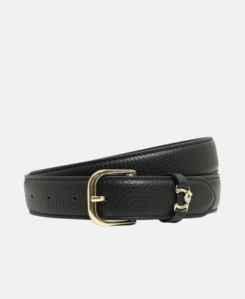 Leather belt