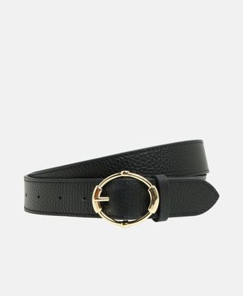 Leather belt