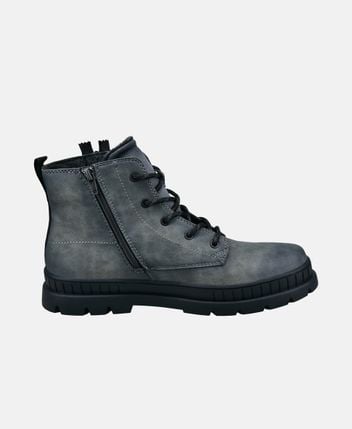 Lace-up ankle boot