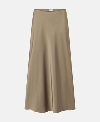 Satin skirt