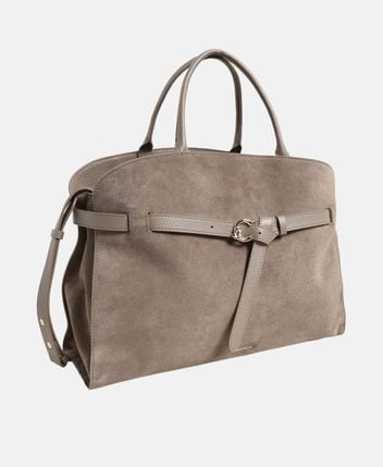 Leather Top Handle bag Sabine
