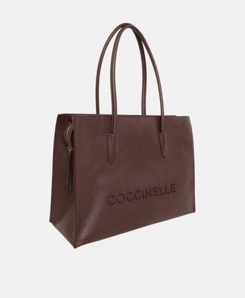 Leather tote bag Myrtha