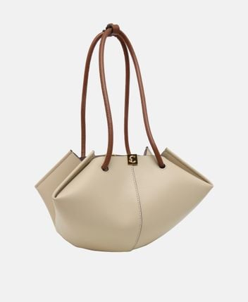 Leather shoulder bag Kamy