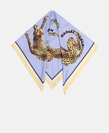 Silk square scarf