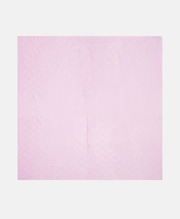 Silk-blend square scarf