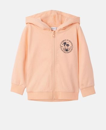 Hooded sweat jacket