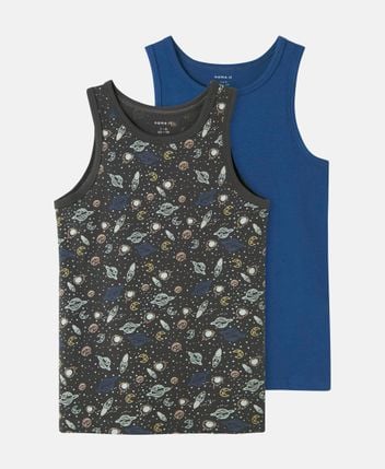 Undershirts, pack of 2 Nkmtank