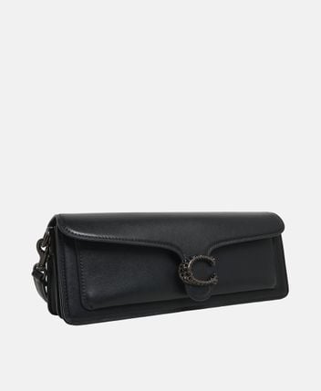Leather shoulder bag