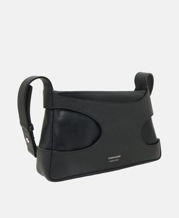 Leather cross body bag
