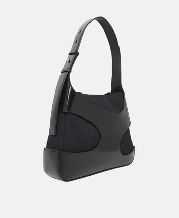 Leather shoulder bag