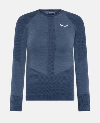Wool-blend functional shirt