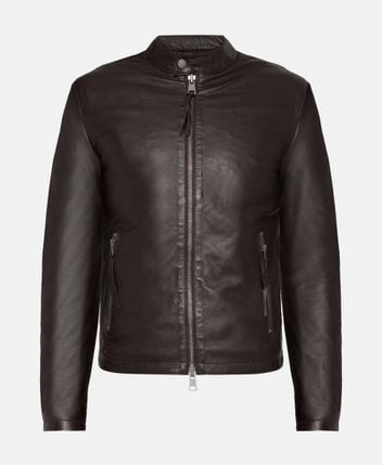 Leather jacket