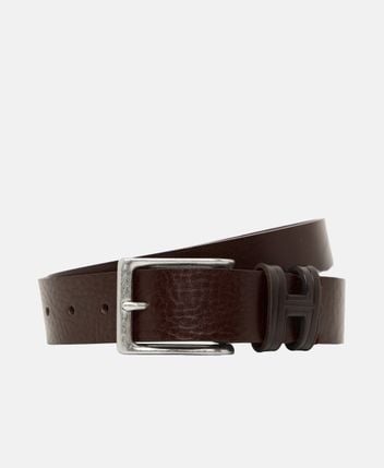 Leather belt